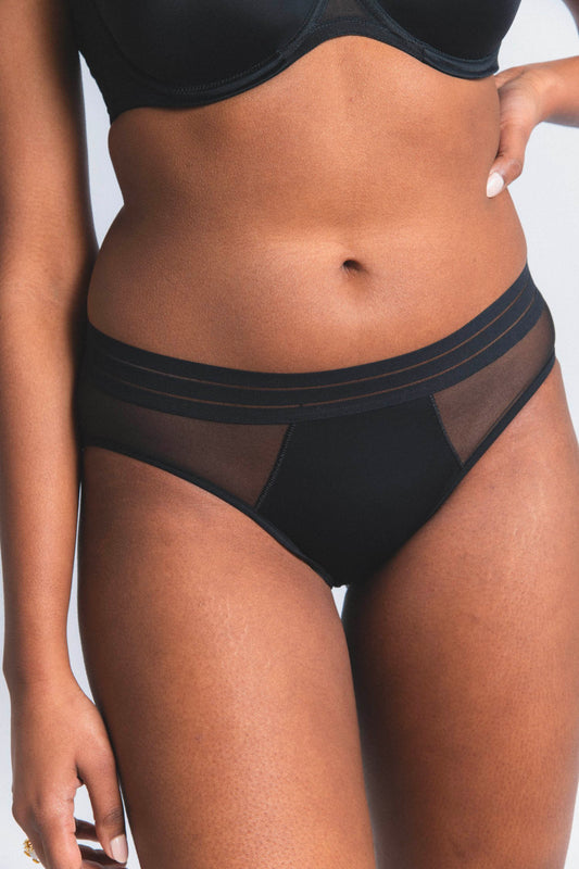 NUFIT : Petite culotte noire en lycra®