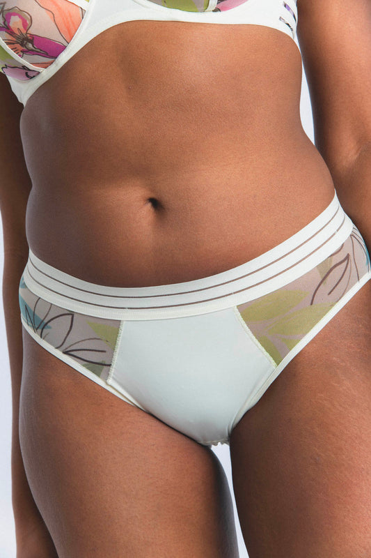 NUFIT GARDEN : Floral pattern panties