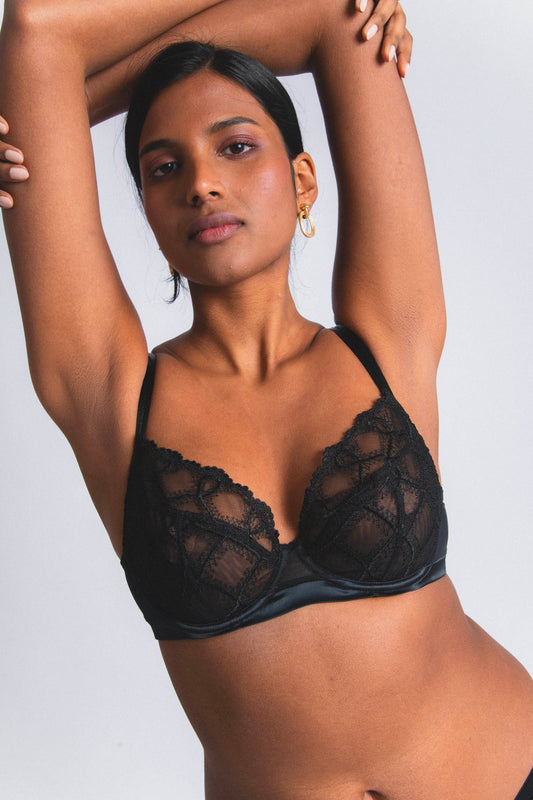 BOLD : Soutien-gorge armaturé grande taille noir