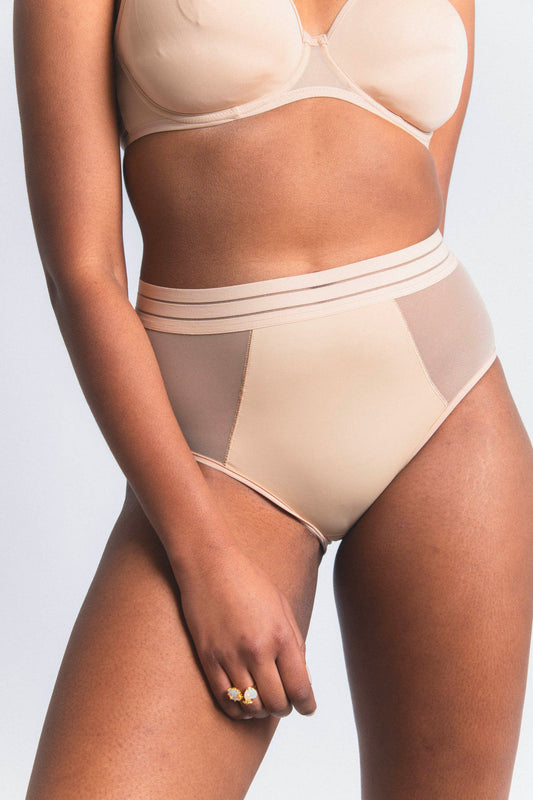 NUFIT : Culotte beige en lycra®